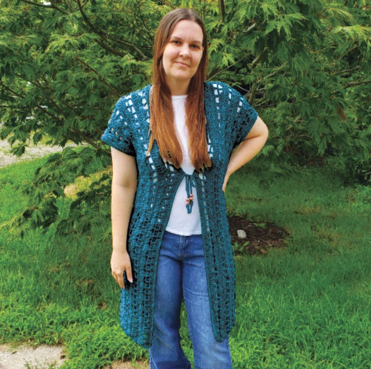 Crochet Vest Duster