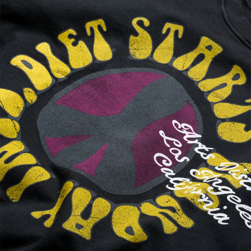 Diet Starts Monday Arts District Sweatshirt - Vintage Black