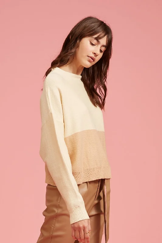 Frances Color Block Sweater