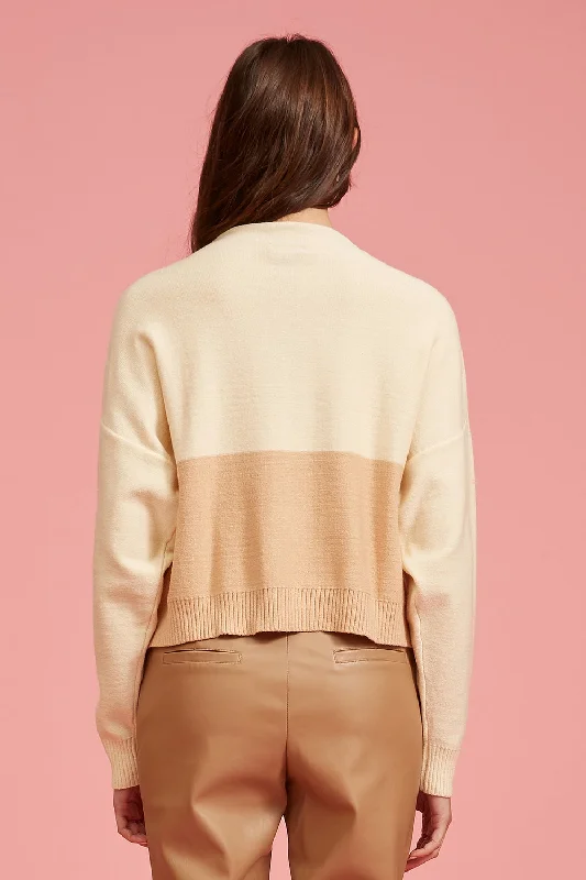 Frances Color Block Sweater