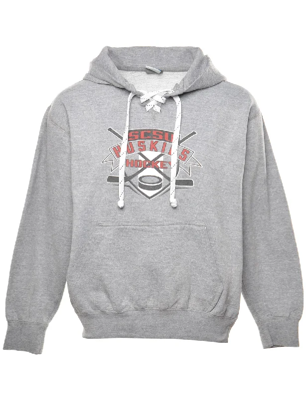 Hockey SCSU Huskies Printed Hoodie - S