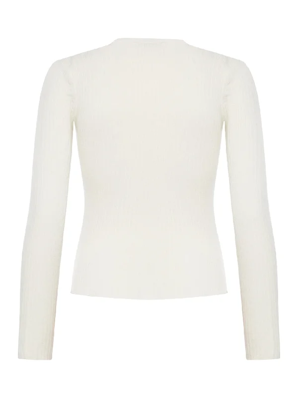 Cashmere and silk sweater