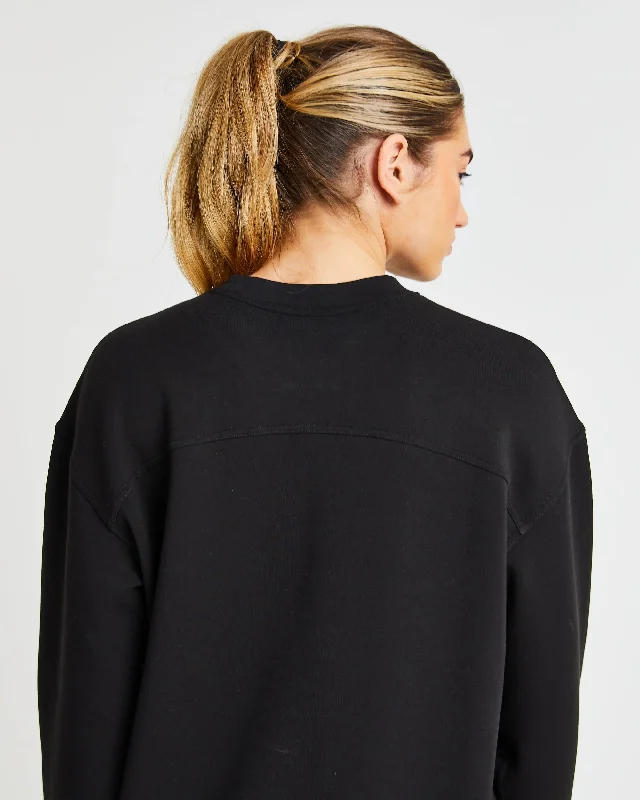 Oversized Jumper - Black