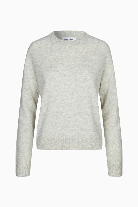 Samsøe Samsøe Boston O-Neck Jumper - Foggy Dew Melange