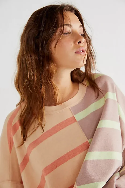 Uptown Stripe Pullover