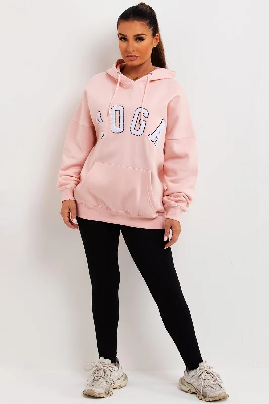 Yoga Hoodie Pink