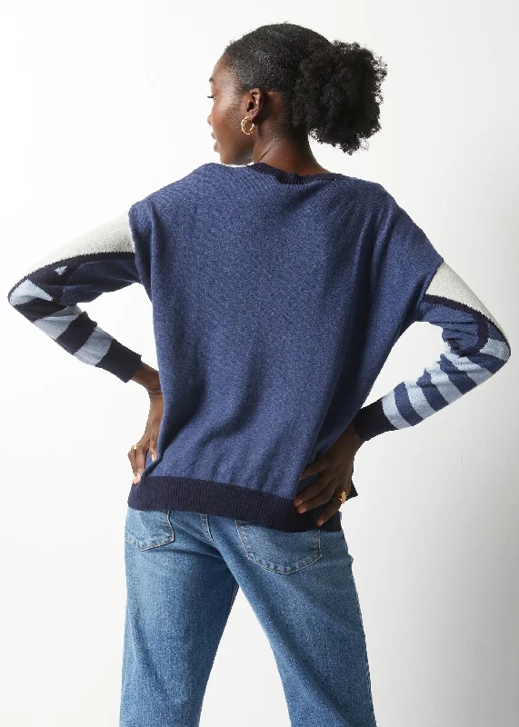 Zaket & Plover Mosaic Intarsia Sweater