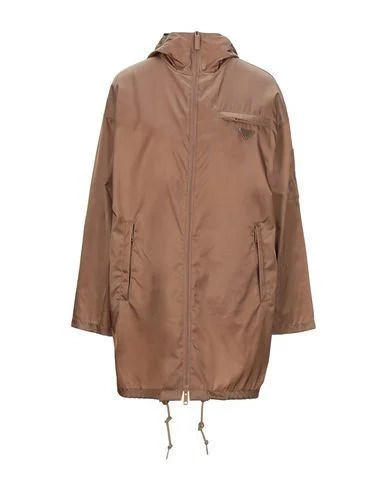 Prada Women Overcoat Brown S INT