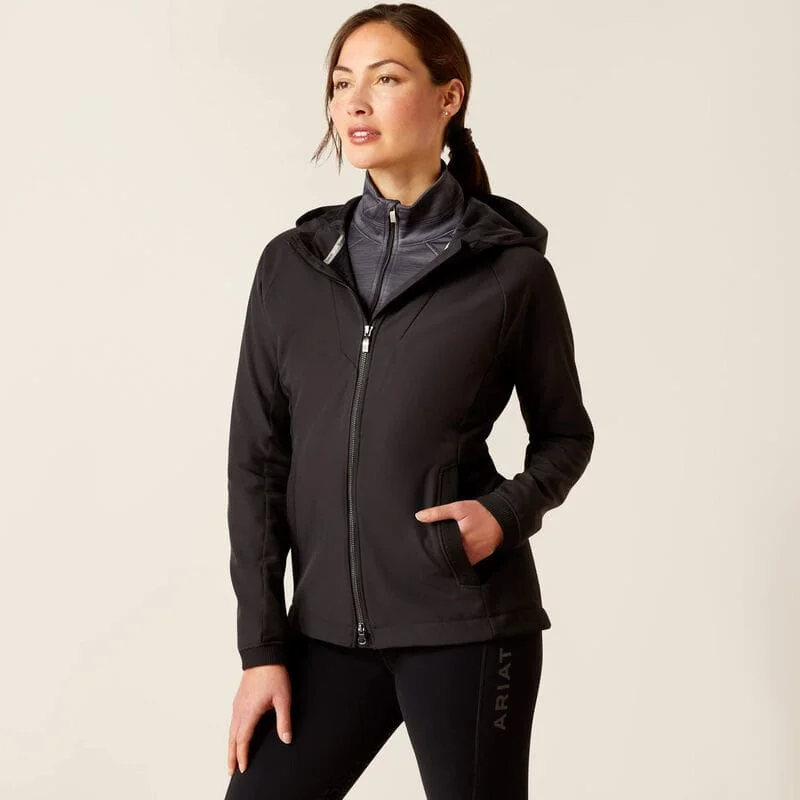 Ariat Ladies Parodist Softshell Jacket Black