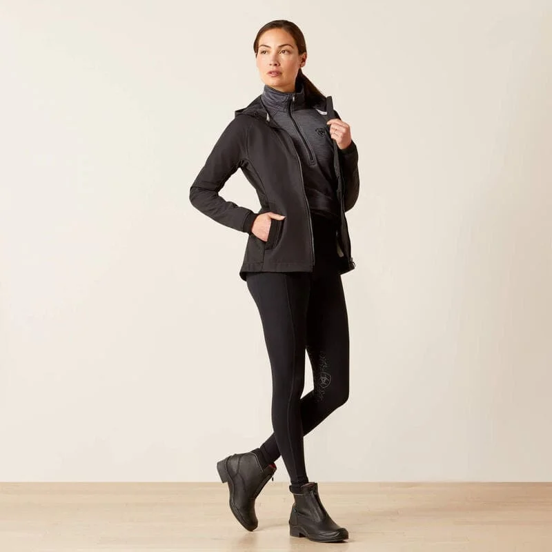 Ariat Ladies Parodist Softshell Jacket Black