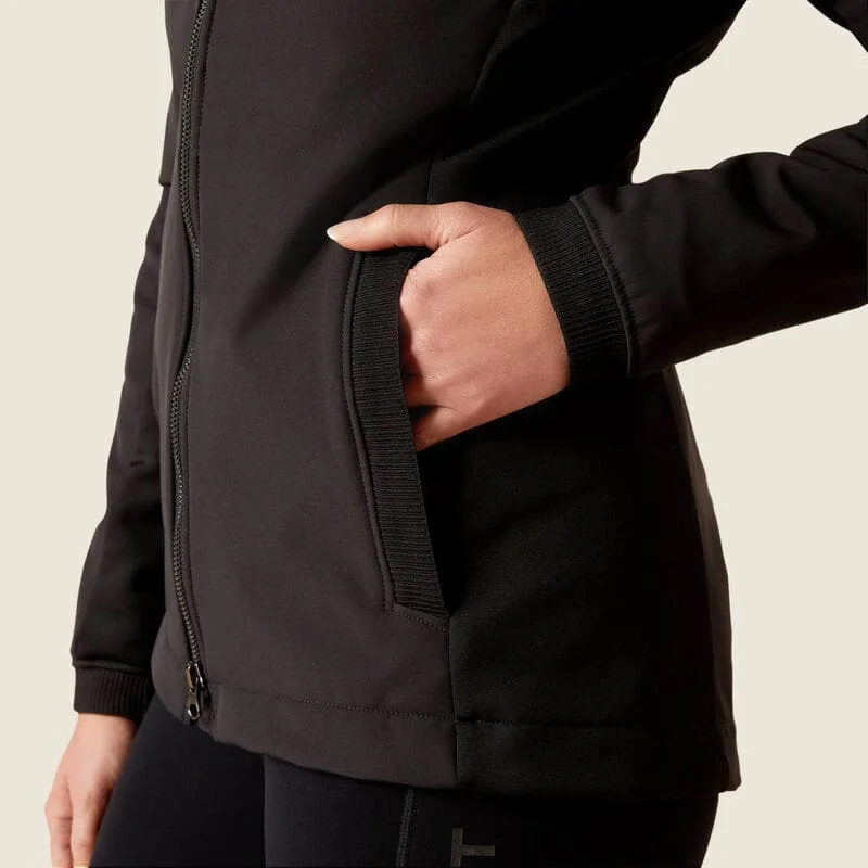 Ariat Ladies Parodist Softshell Jacket Black