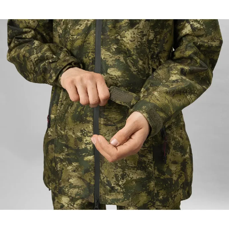 Avail Ladies Camo Jacket - InVis MPC Green by Seeland