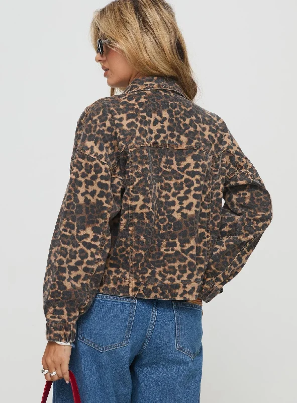 Carmela Jacket Leopard