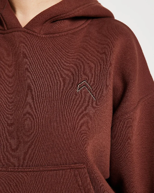 Classic Lounge Hoodie | Deep Cocoa