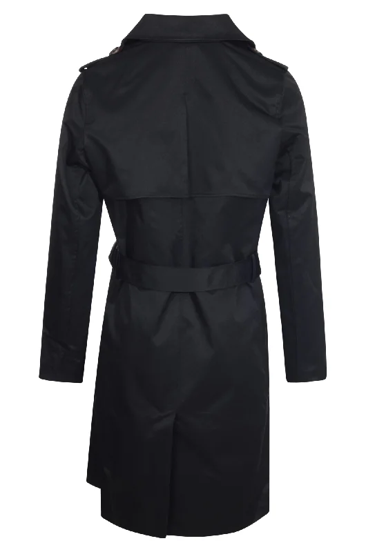 Fully lined Trench Coat | Black | 4502ZZ