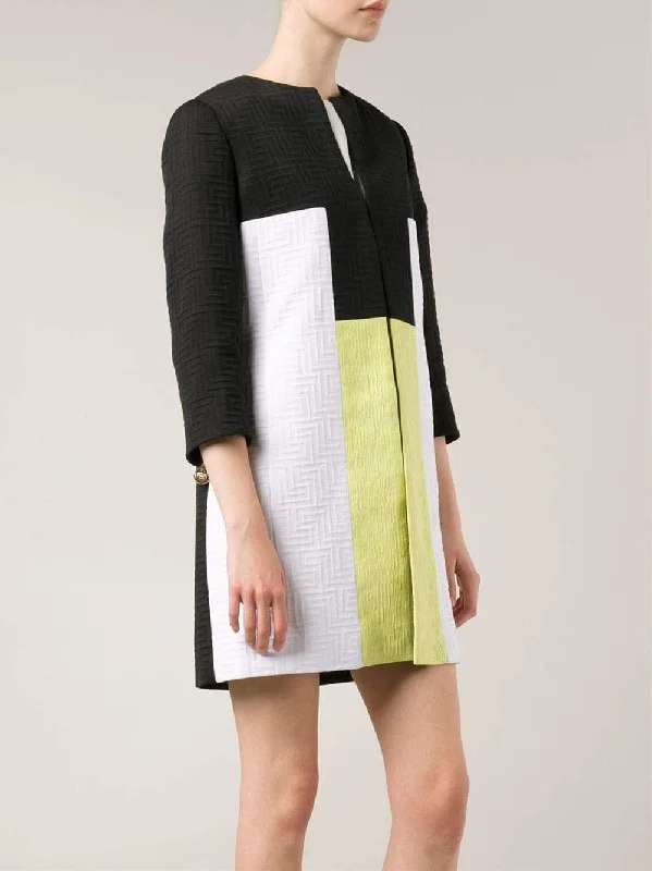 Colorblock Coat