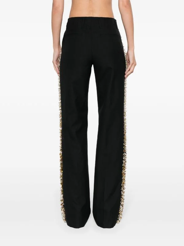 DRIES VAN NOTEN Women Embellished Trousers