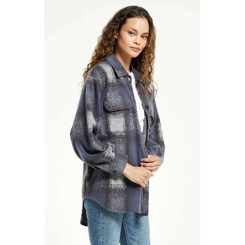 Eastyn Plaid Shirt Jacket