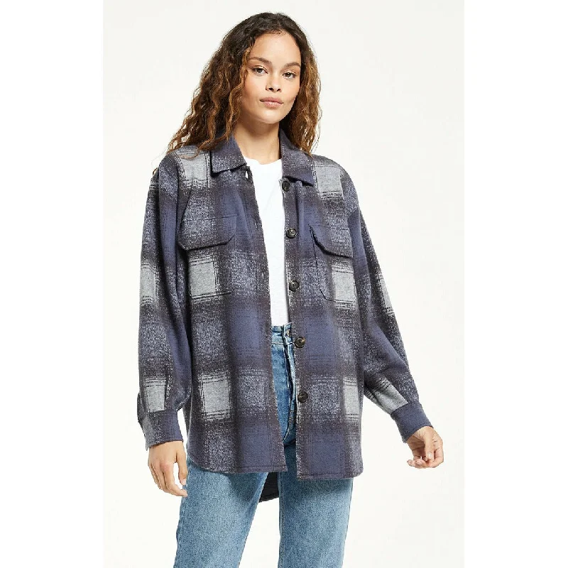 Eastyn Plaid Shirt Jacket