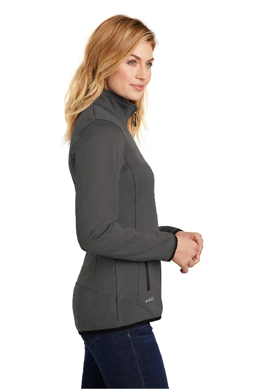 Eddie Bauer Womens Dash Pill Resistant Full Zip Jacket - Steel Grey