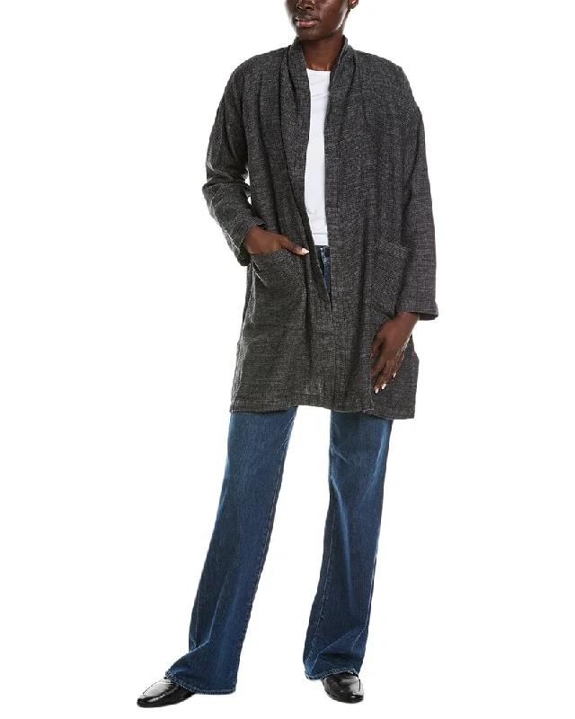 EILEEN FISHER Petite Kimono Coat