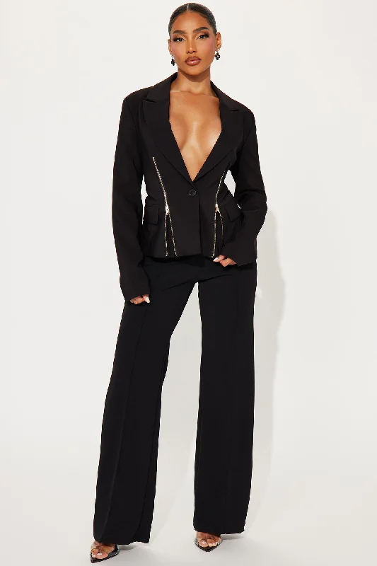 Hold It Down Blazer - Black