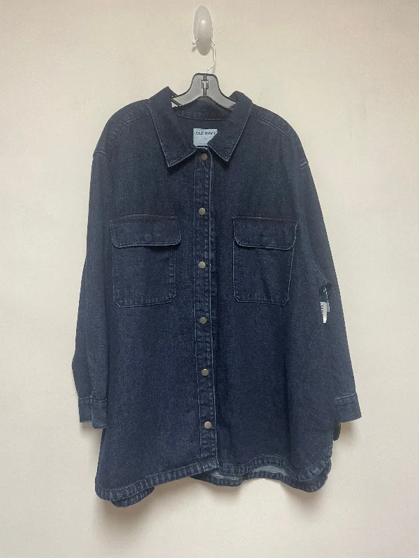 Jacket Denim By Old Navy  Size: 3x