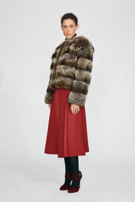 Jianna Raccoon Fur Jacket