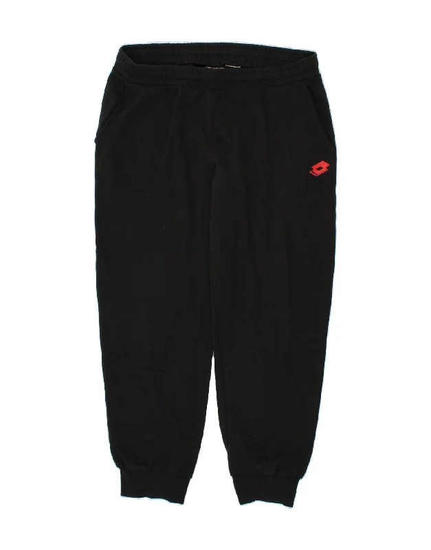 LOTTO Womens Tracksuit Trousers Joggers UK 20 2XL Black