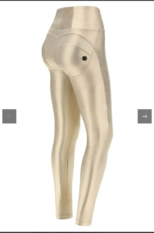 Metallic gold Freddy trousers