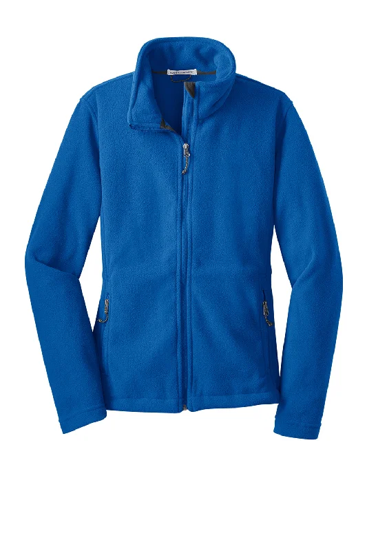 Port Authority Womens Full Zip Fleece Jacket - True Royal Blue