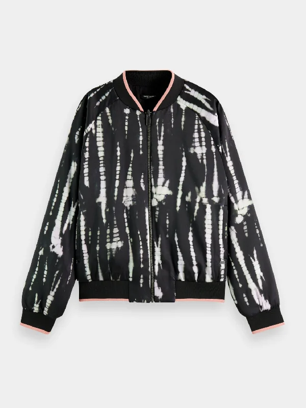 Reversible printed bomber