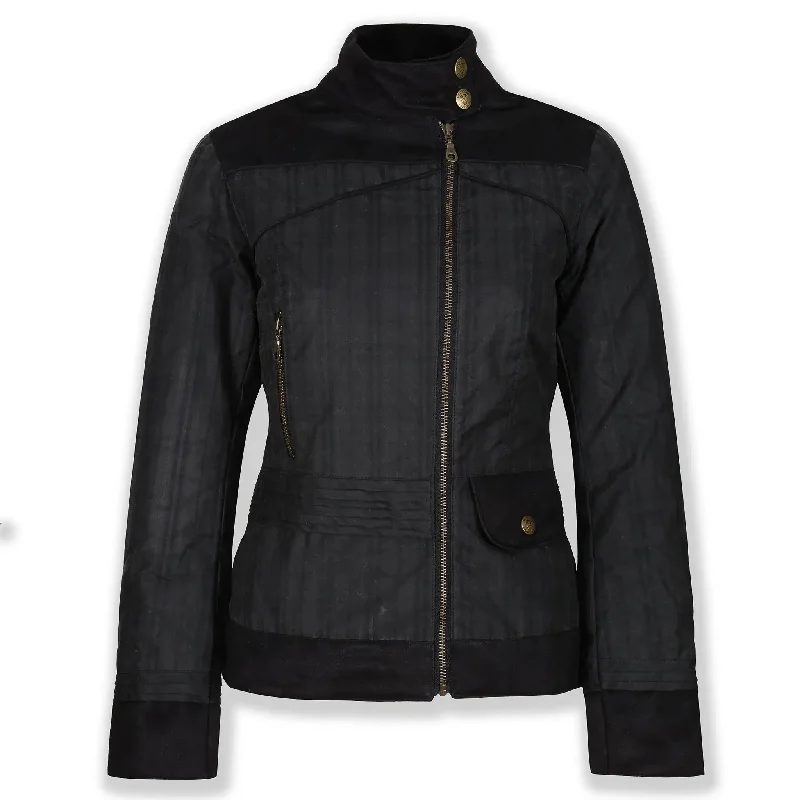 Roxy Check Fitted Jacket