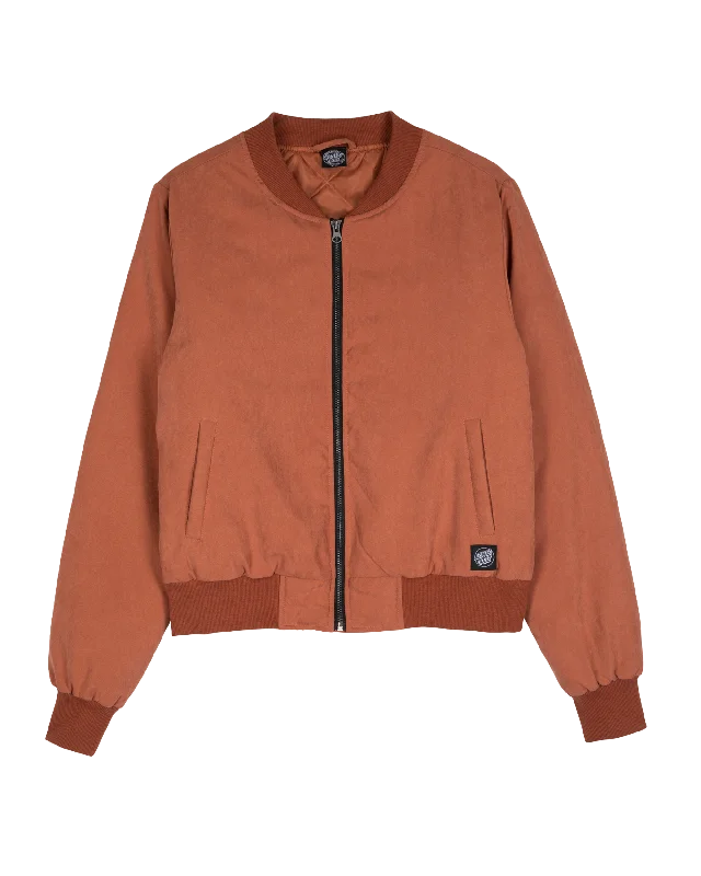 Opus Dot Bomber Jacket in Clay