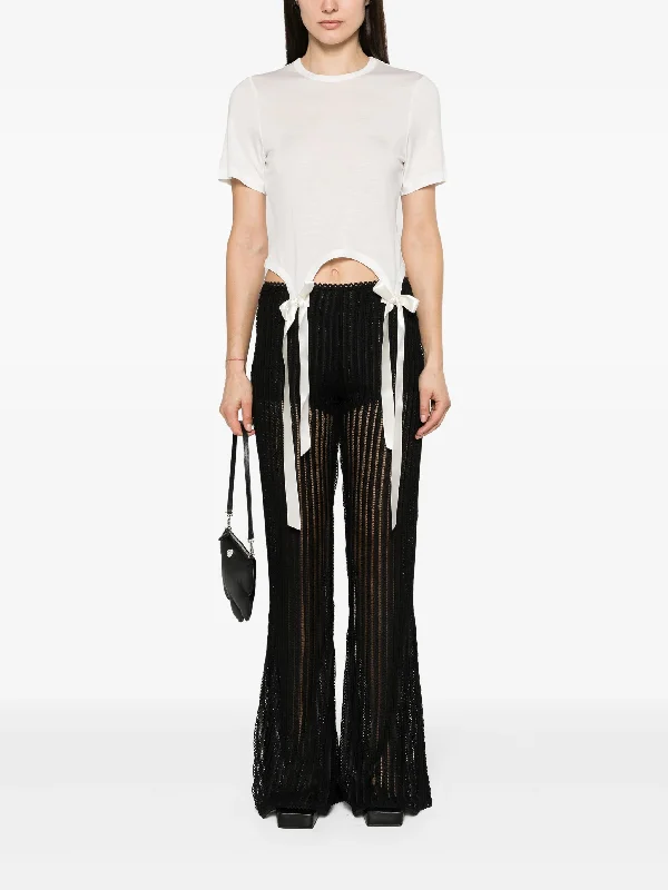 SIMONE ROCHA Women W/Bow Tails Easy T-Shirt