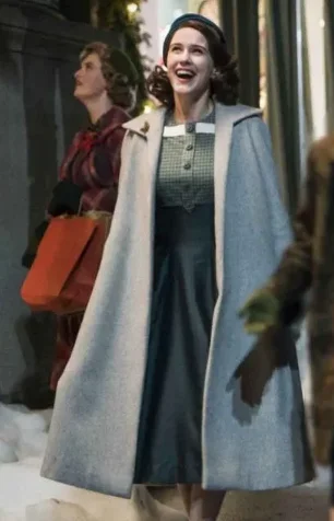 The Marvelous Mrs Maisel Miriam Maisel Grey Coat