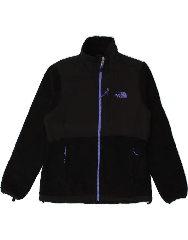 THE NORTH FACE Womens Windbreaker Jacket UK 14 Medium Black Polyester