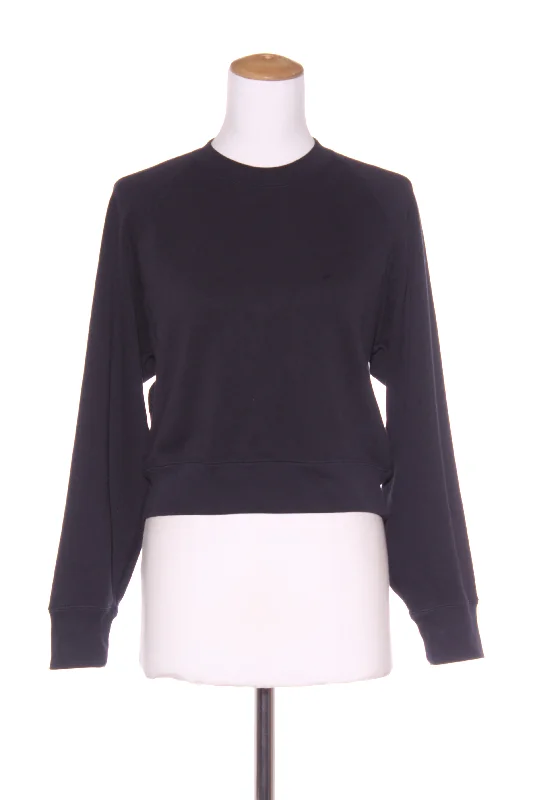 UNIQLO (LN) Crop cotton sweater - Navy! 8-10