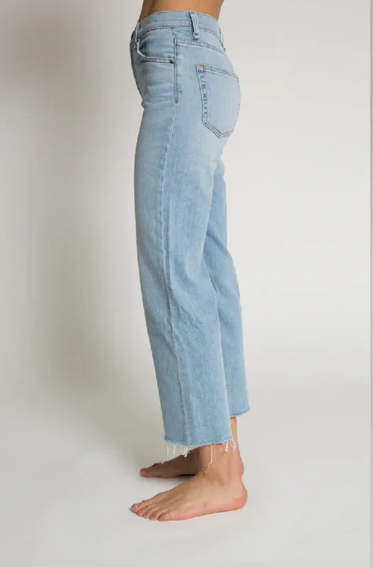 Askk Crop Wide Leg Denim