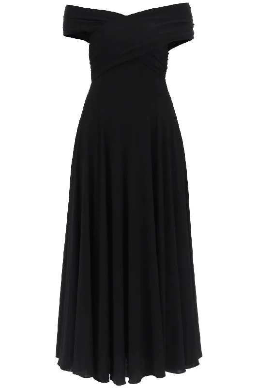 bruna jersey maxi dress 53494003 W4003 BLACK