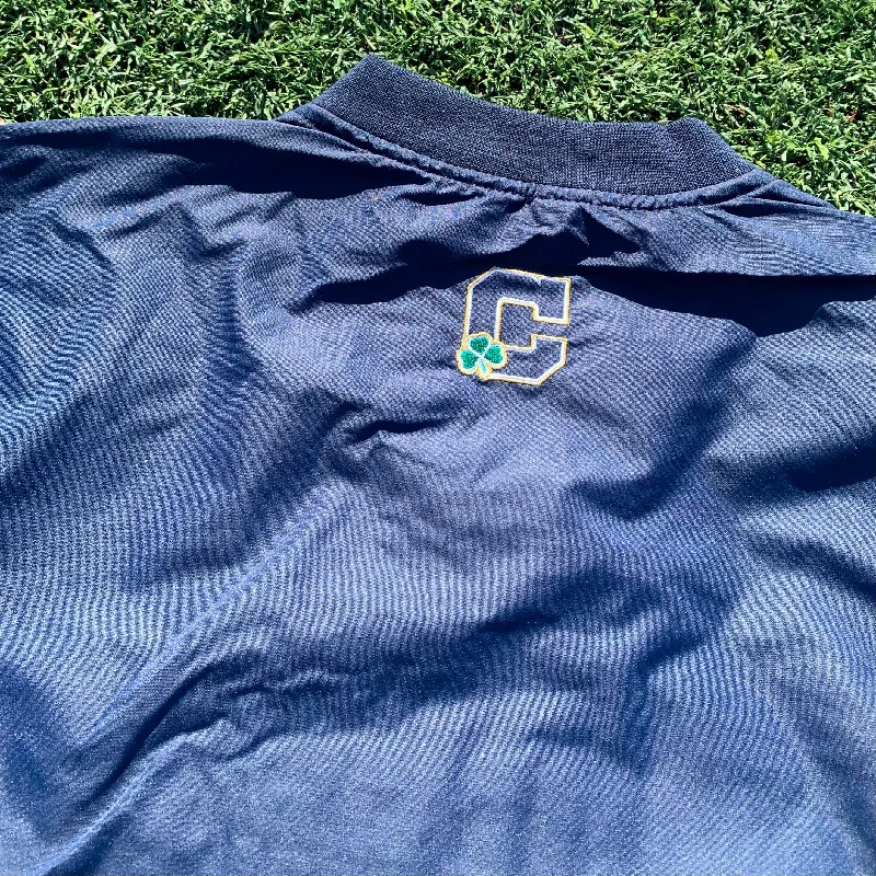 Cathedral Navy and Gold Windbreaker