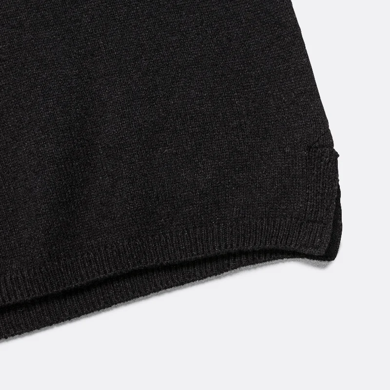 Crew Neck - Carbon Wool Cotton