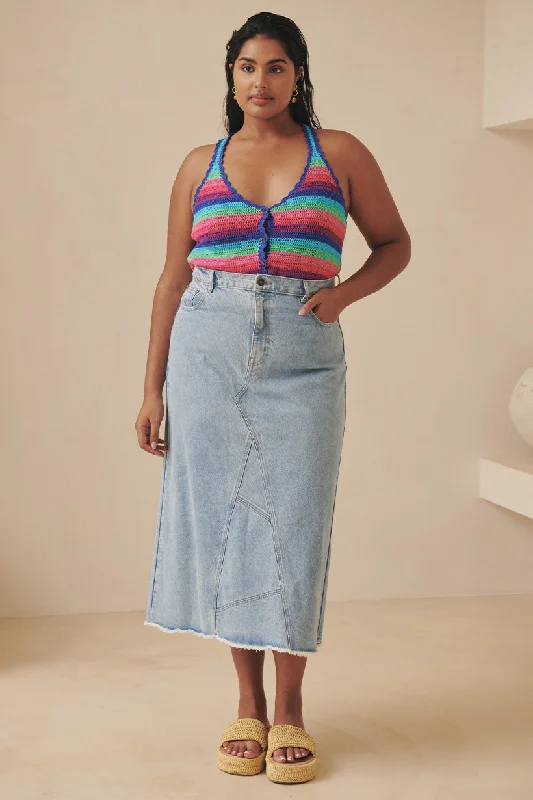 Eve Denim Skirt