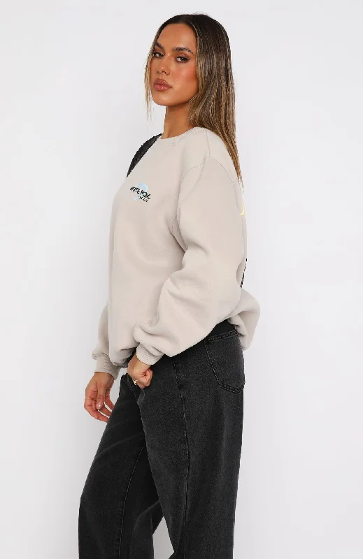 Forever & Always Oversized Sweater Lunar