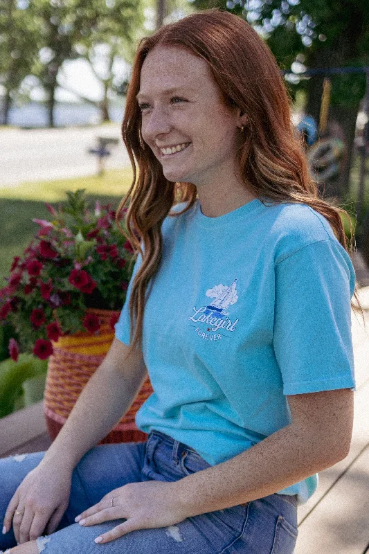 Forever Sailboat Short Sleeve in Caribbean