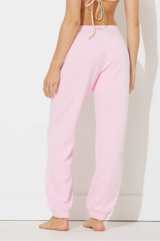 Hibiscus Pink Pigment Dye Jogger