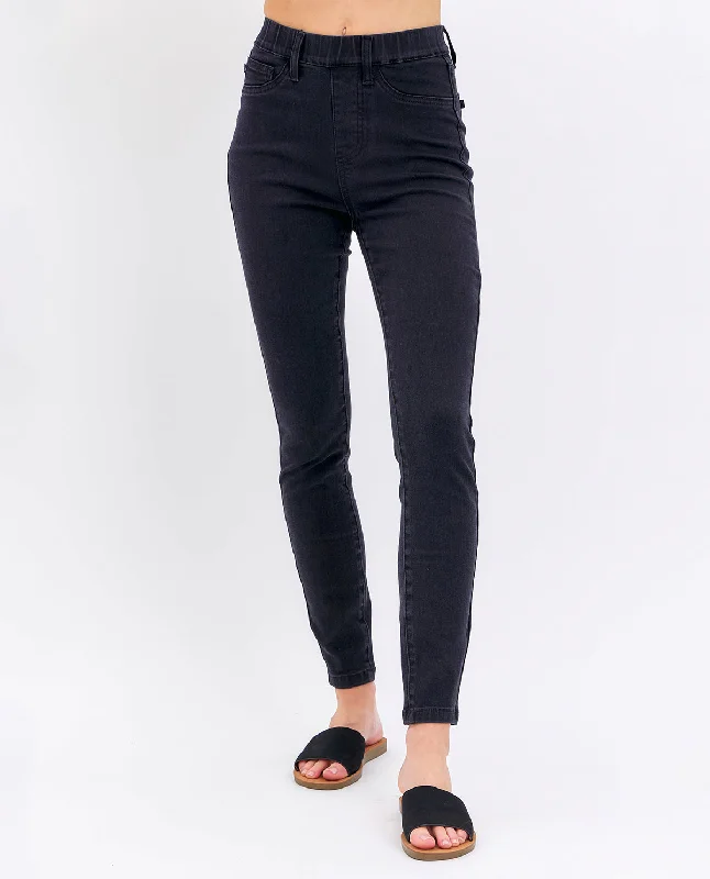 Judy Blue High Waist Skinny Jeans with Shield Pockets