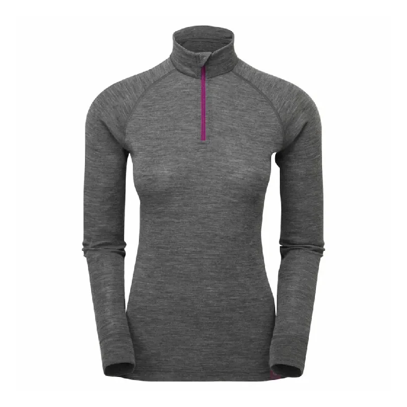 Keela Womens Merino Long Sleeve Zip Top