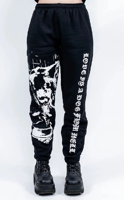 Love Is A Dog Sweatpants | Plus Size