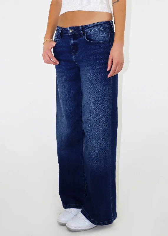 Blue Eyes Low Rise Jeans ★ Dark Wash